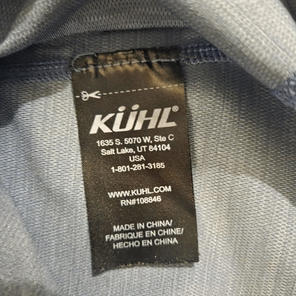 Kuhl Tennis Golf Skort Blue/Gray Size Medium - Picture 8 of 8